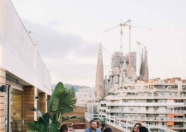 Attic & Terrace with views to Sagrada Familia